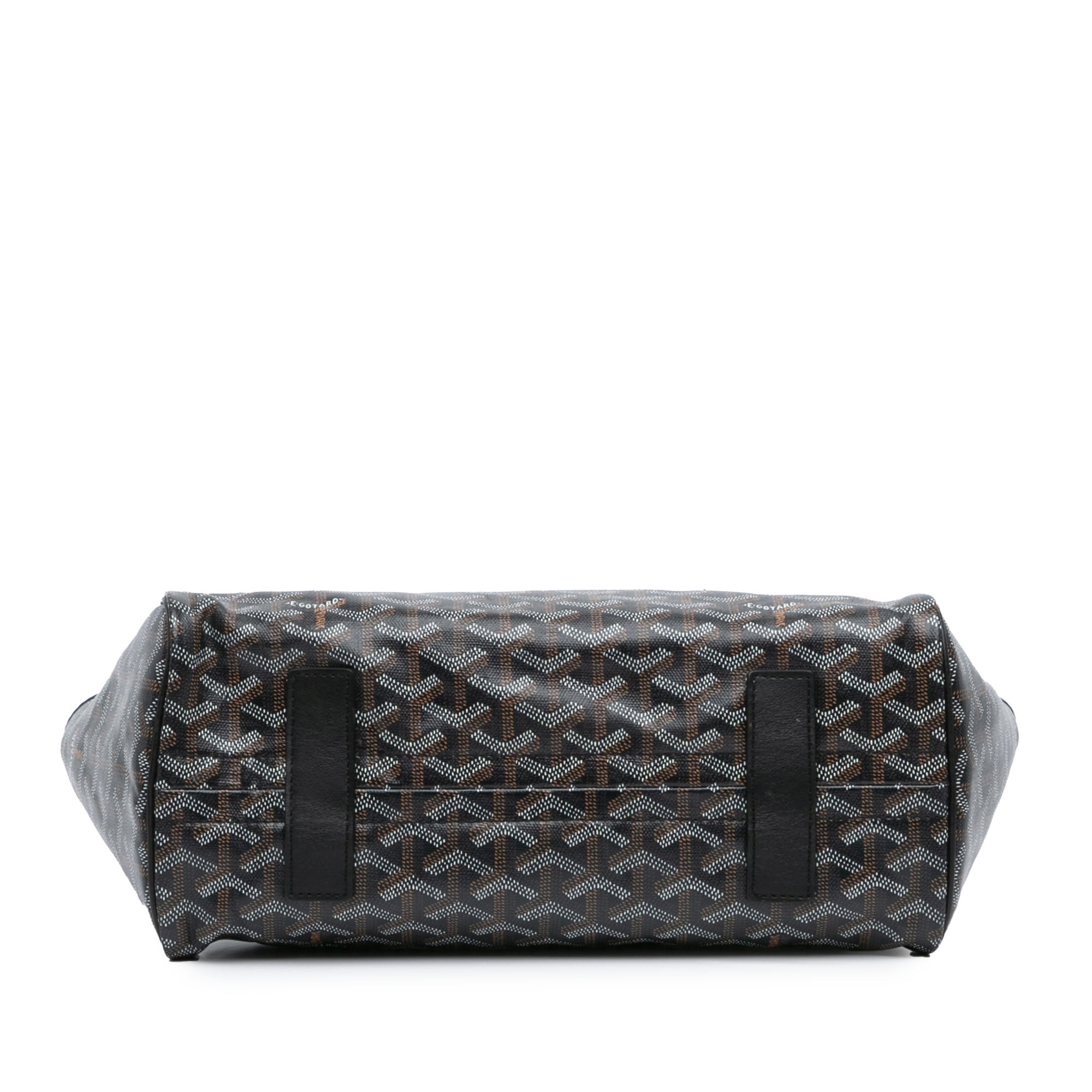 Goyard | Pre-Owned Goyardine Rouette PM | Black