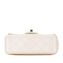Chanel | Pre-Owned Mini Square Classic Lambskin Single Flap | White