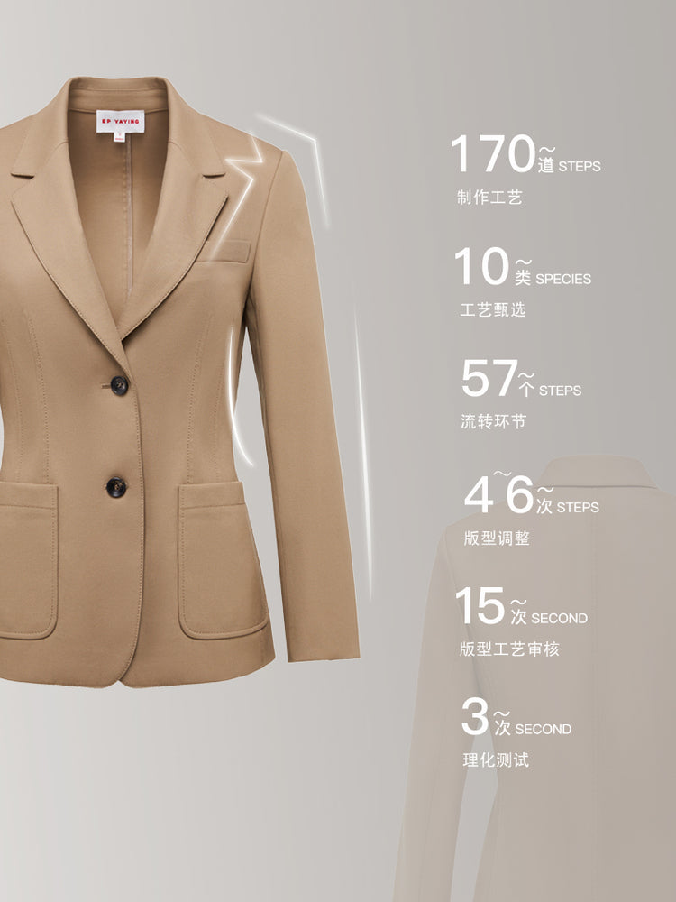 Office Style Blazer | Camel