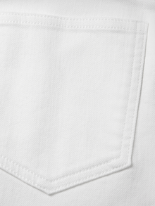 Straight-Leg Wide-Leg Jeans | White