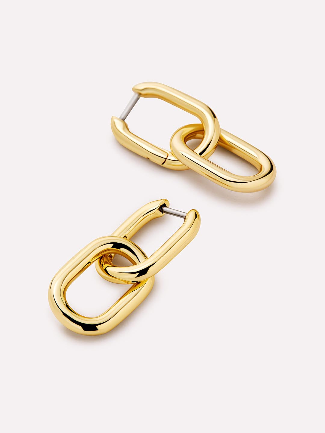 Rox Mini Double Drop Earrings | 14K Gold on Brass