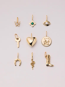 Mini Key Charm Pendant | 10K Solid Gold