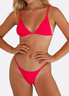 Lucid Bikini Top | Beso Red