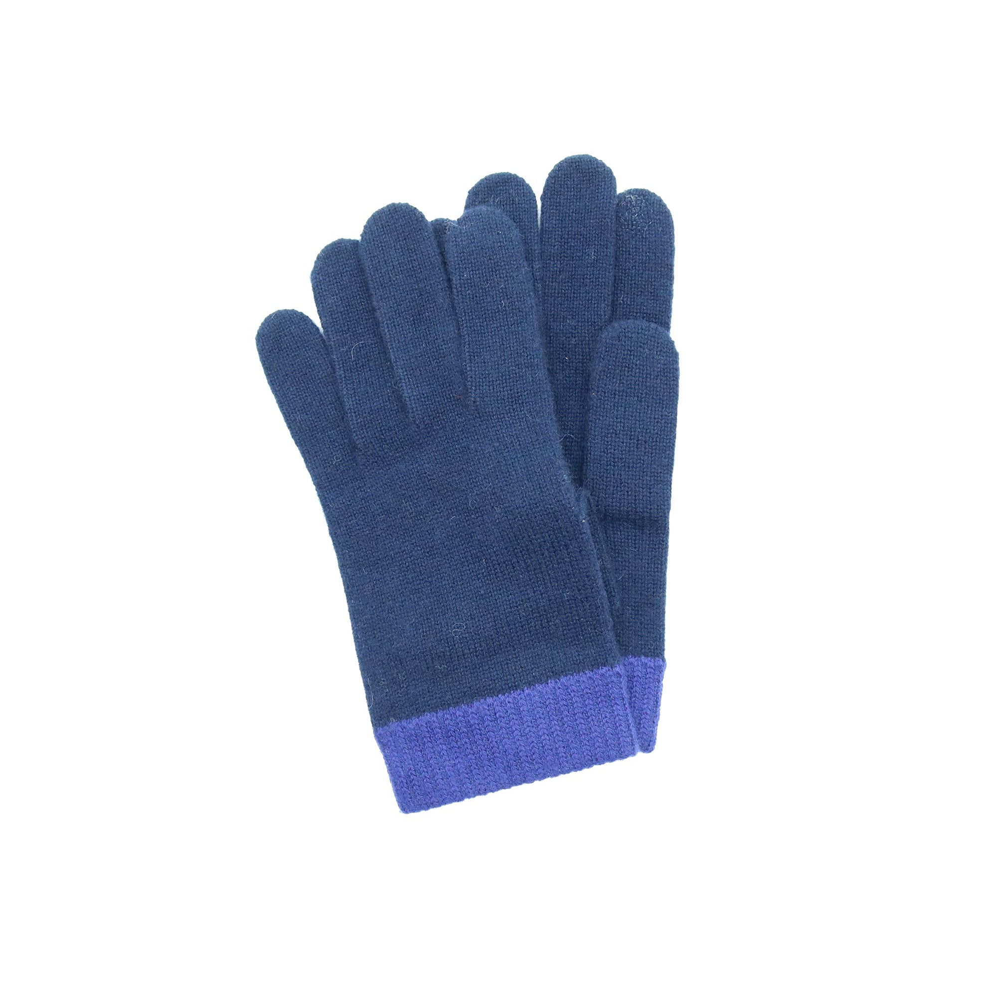 Men's Tech Gloves Color Block | Navy