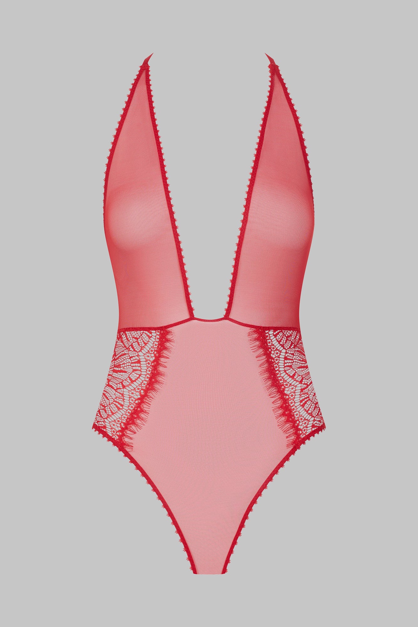 Thong Body - Accroche Coeur | Red