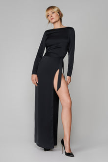 Open Dress - Le Vestiaire | Black