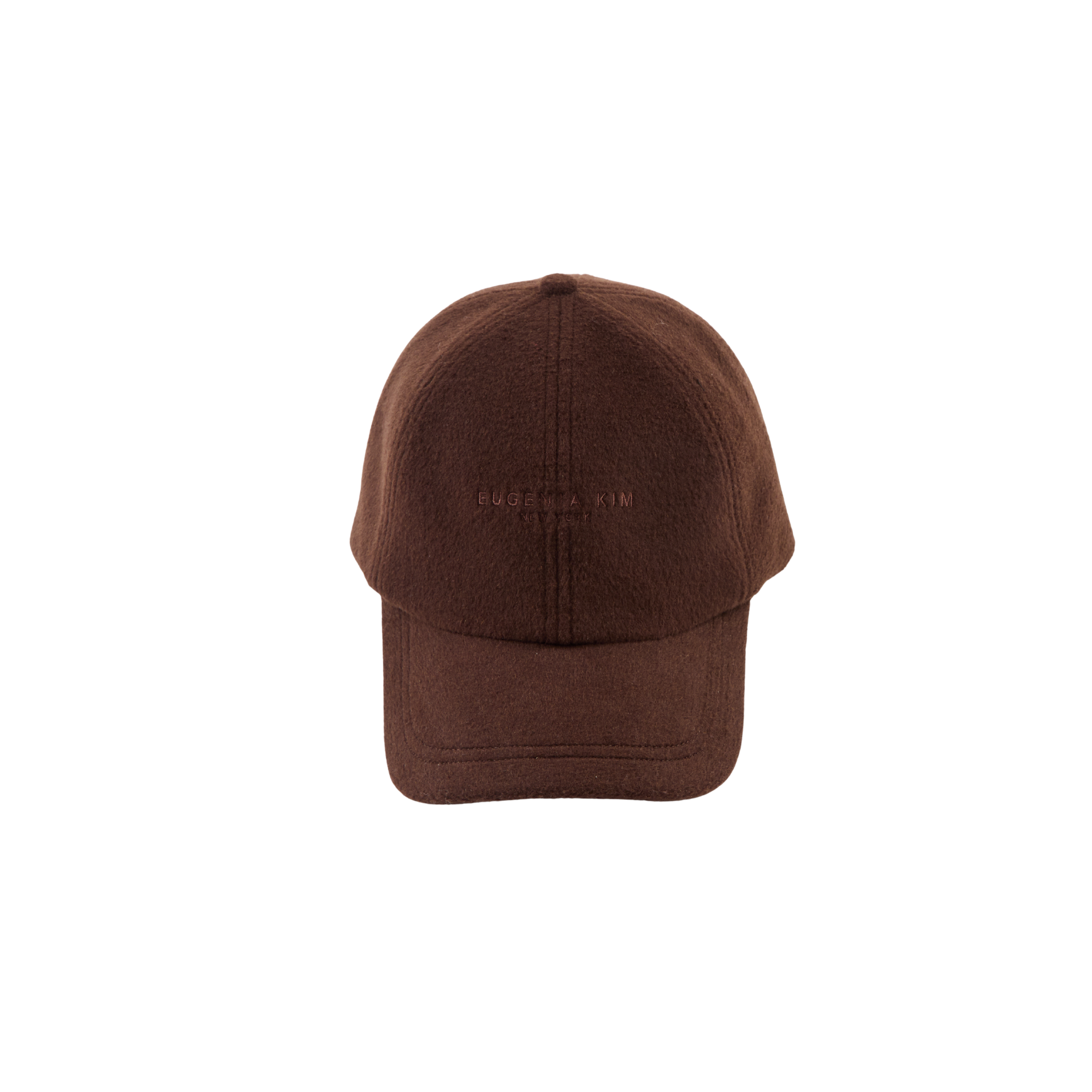 Lo Brushed Wool Cap | Chocolate
