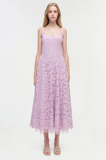 Womens | Julia Lace Midi Dress | Orchid