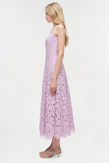 Womens | Julia Lace Midi Dress | Orchid