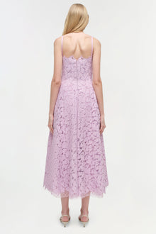 Womens | Julia Lace Midi Dress | Orchid