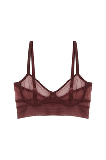 Bare Underwire Full Cup Longline Bra | Bloodstone