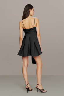 Amur | Rose Baby Doll Dress | Black