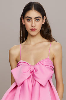 Amur | Rose Baby Doll Dress | Pink Cosmo