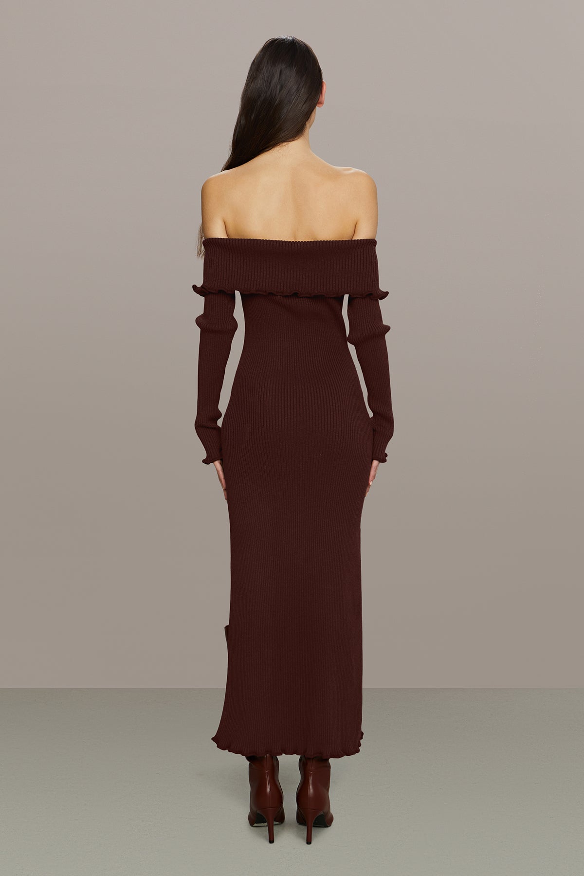 Amur | Meadow Lettuce Edge Midi | Smoky Quartz