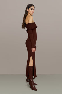 Amur | Meadow Lettuce Edge Midi | Smoky Quartz