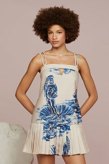 Amur | Joyce Fit & Flare Mini Dress | Painted Venus
