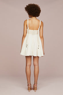 Amur | Truth Rope Bubble Dress | Mother Of Pearl