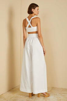 Amur | Carol Crop Top | Off-White