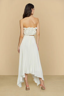 Amur | Olana Midi Skirt | Ivory