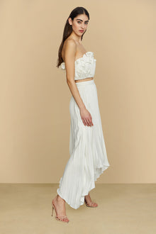Amur | Olana Midi Skirt | Ivory