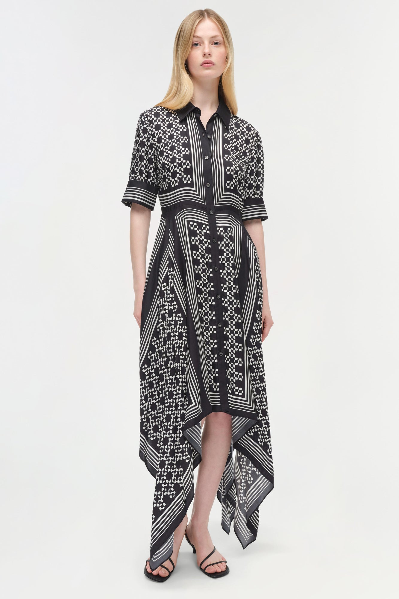 Womens | Abrielle Midi Dress | Black