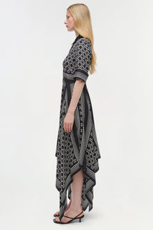 Womens | Abrielle Midi Dress | Black