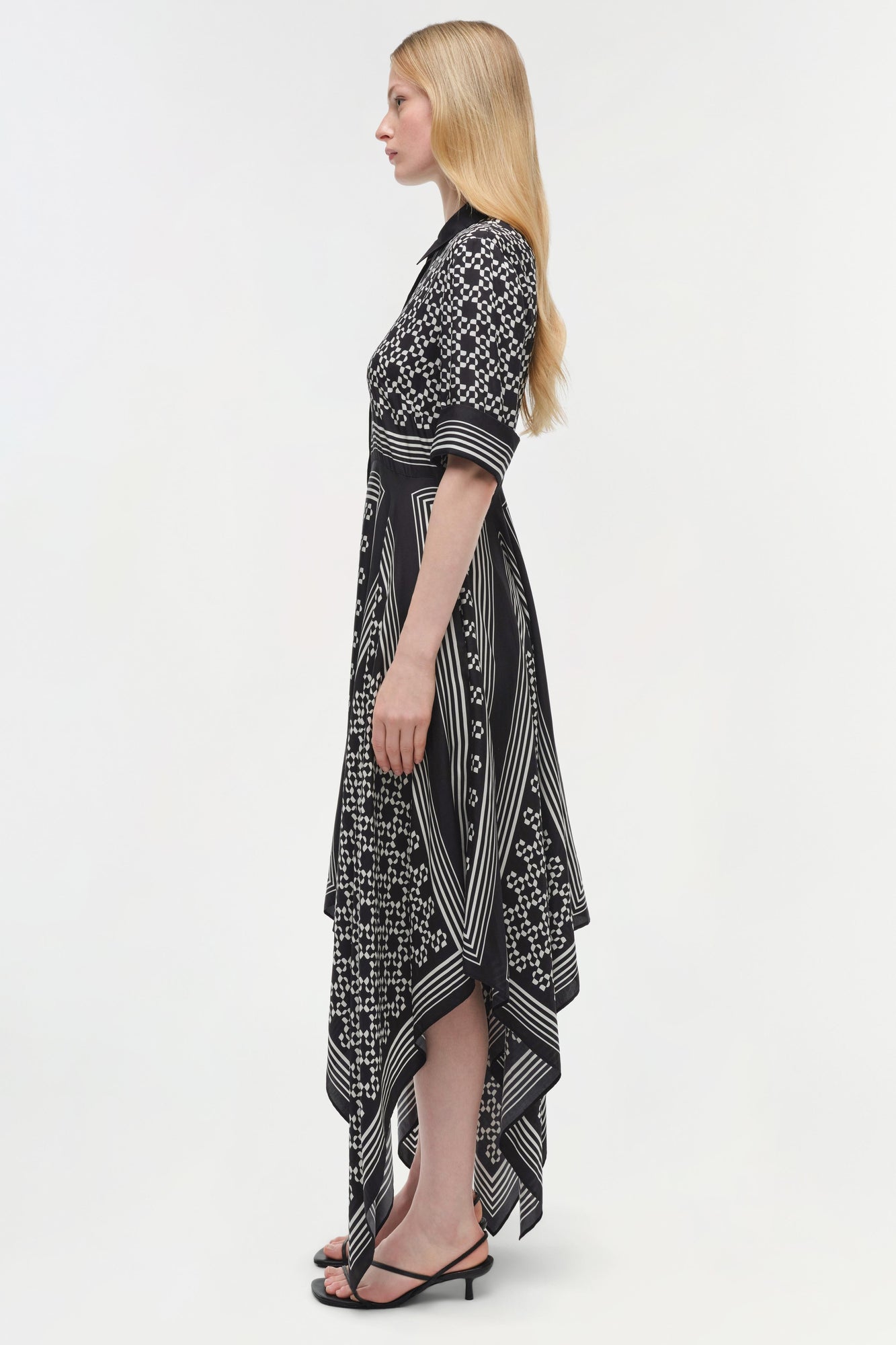 Womens | Abrielle Midi Dress | Black