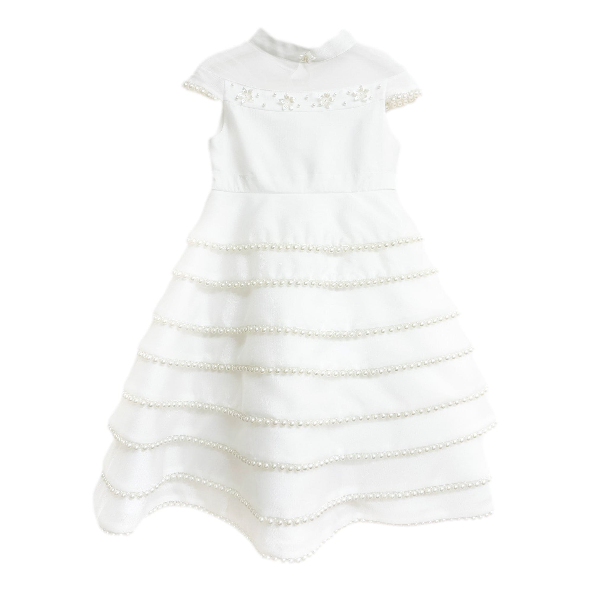 White Pearl Ceremony Dress | White