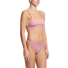 Flora Lace Original Rise Thong | Mauve Orchid (Pink)