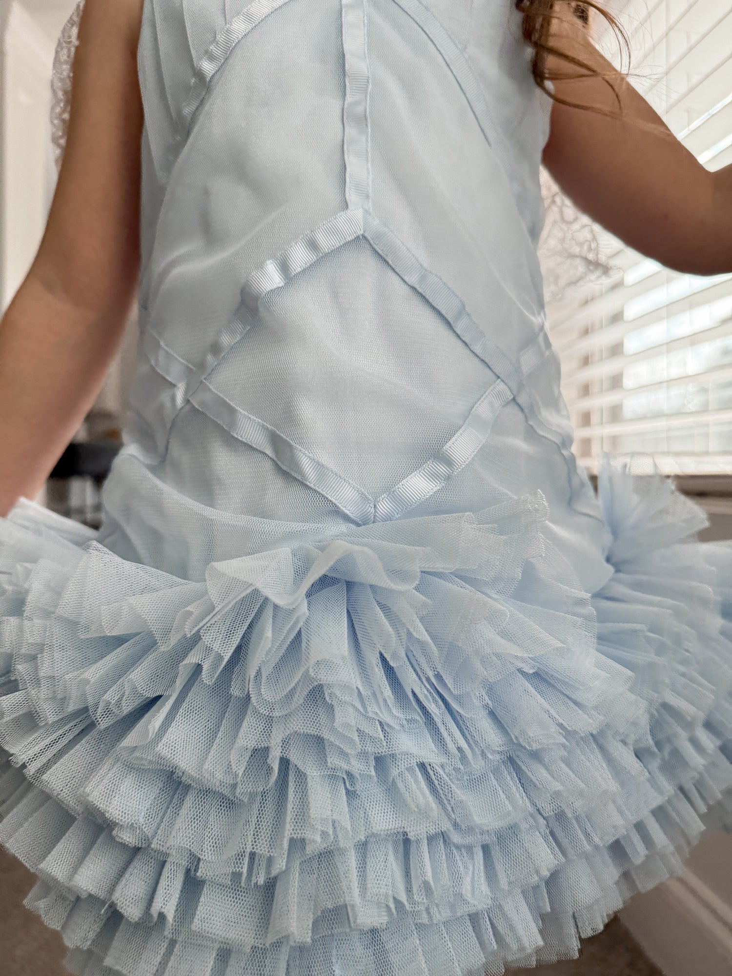 Skylar Blue Tulle Tutu Dress | Blue