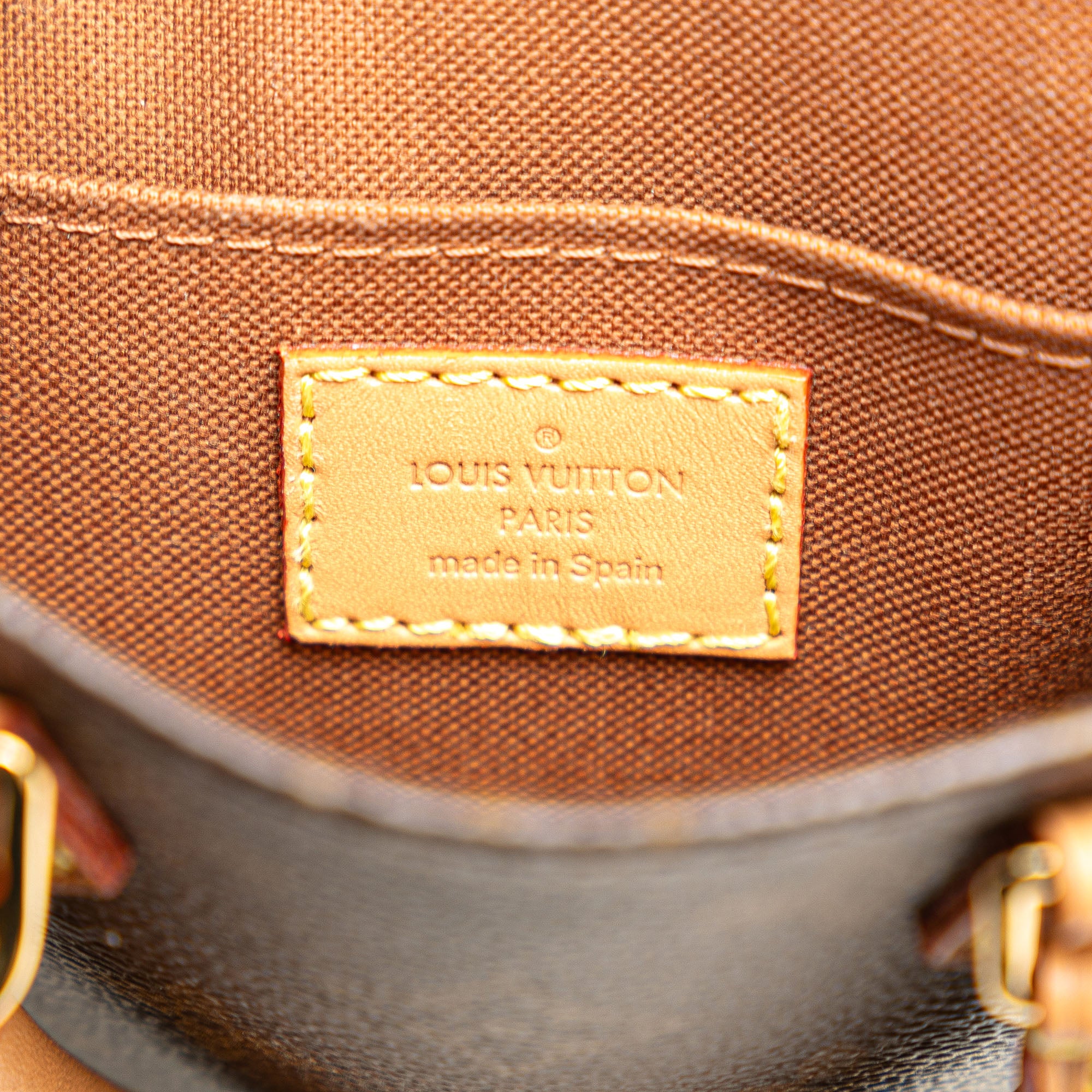 Louis Vuitton | Pre-Owned Monogram Petit Sac Plat | Brown