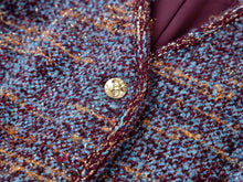 Boucle Coat | Blue
