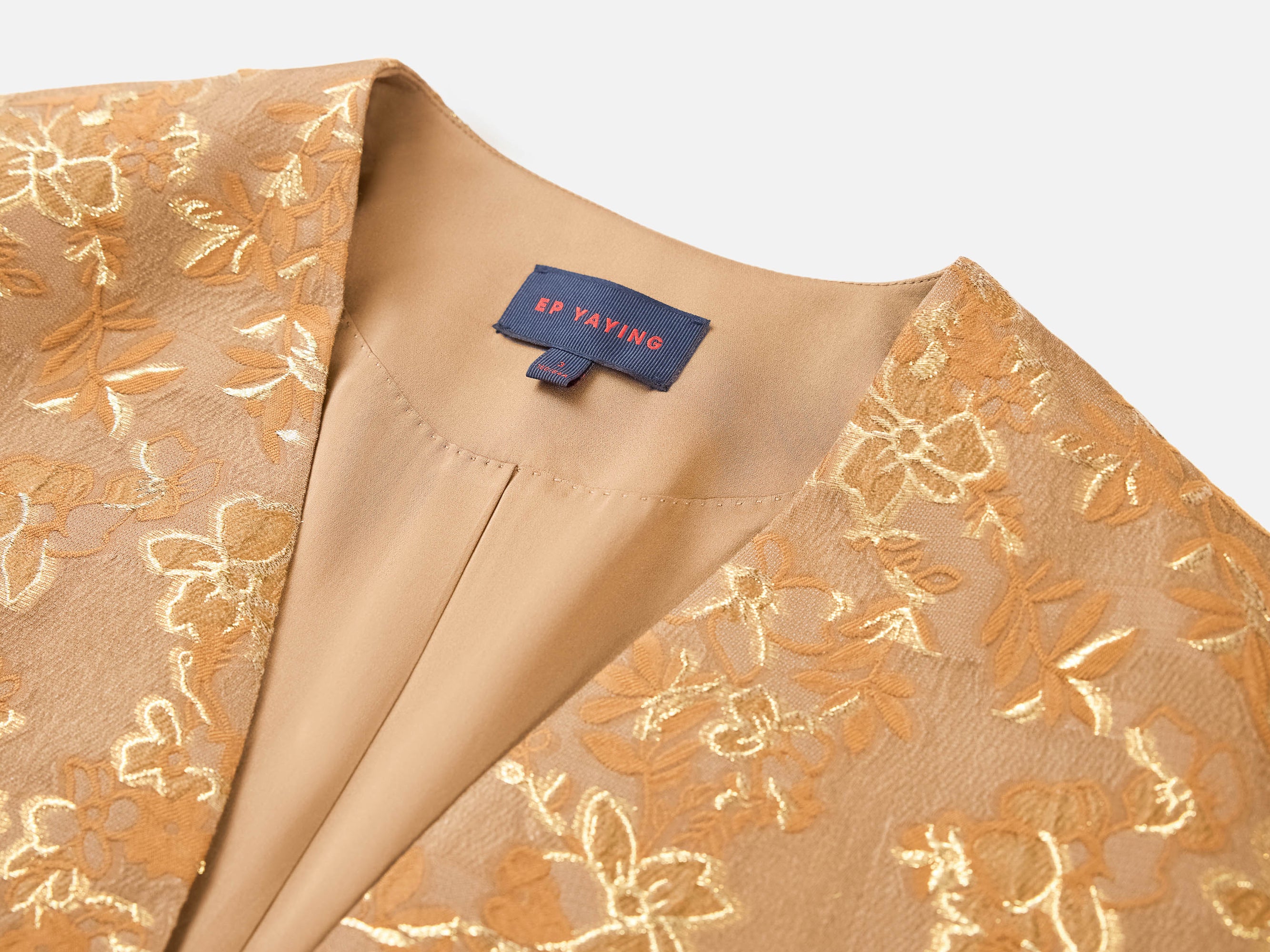Pattern Jacket | Gold