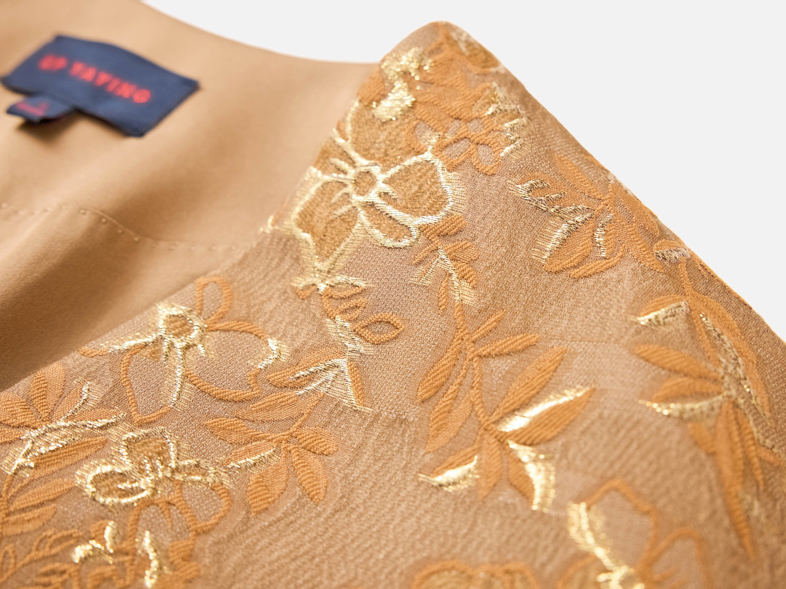 Pattern Jacket | Gold