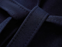 Cashmere Coat | Navy