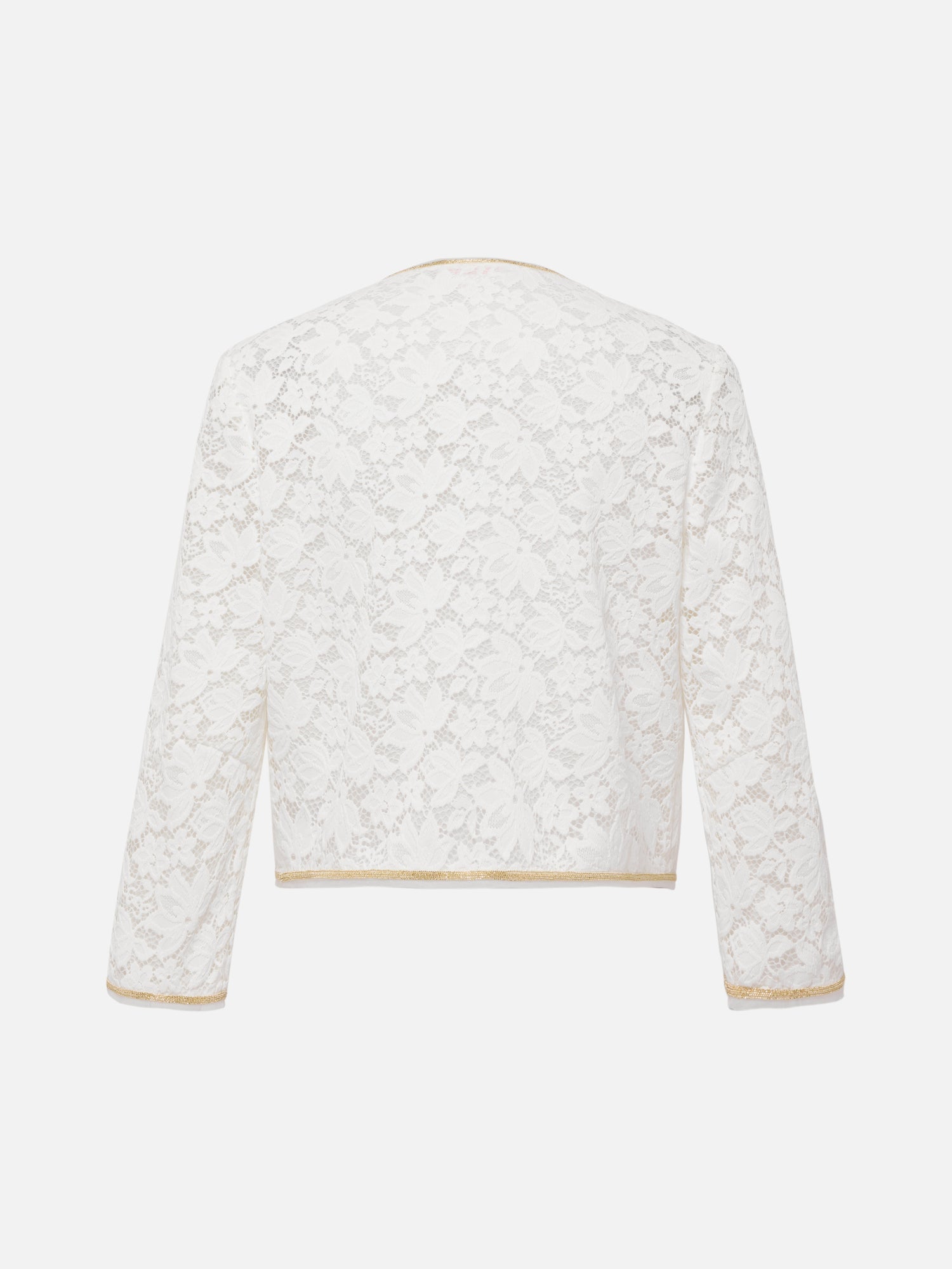 Chinese-style New Style Coat | White