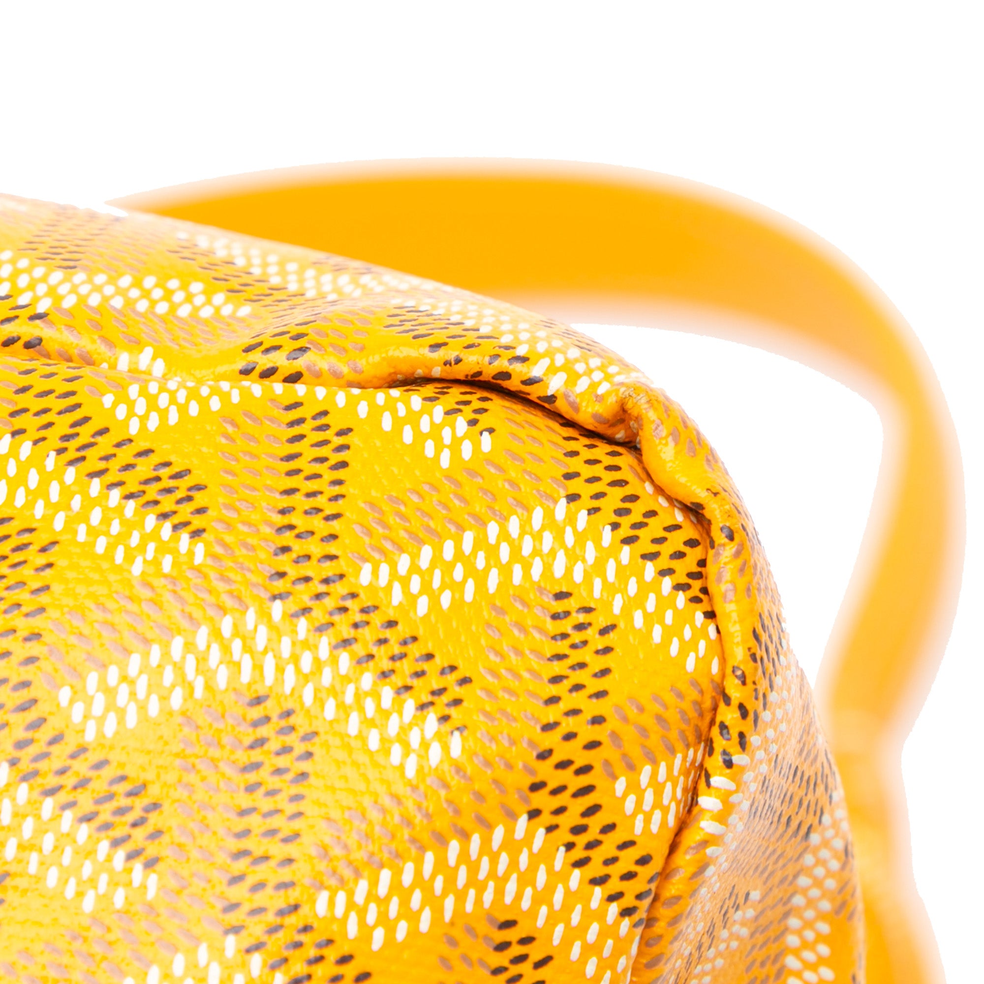 Goyard | Pre-Owned Goyardine Boheme Hobo - II | Yellow