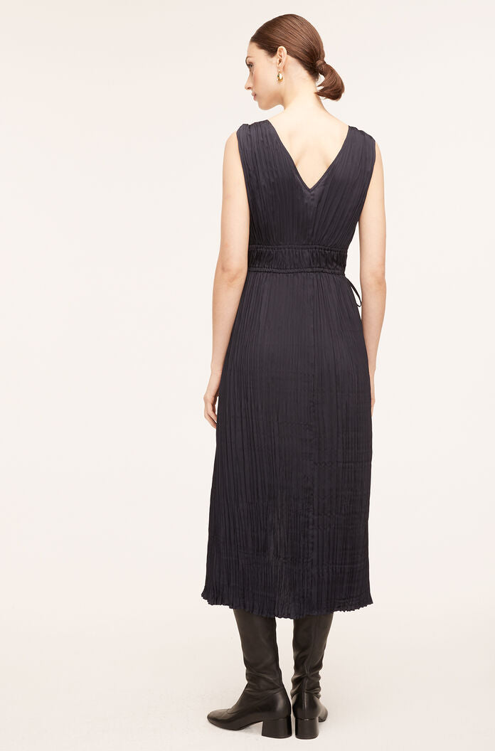 Button Front Dress | Dark Navy