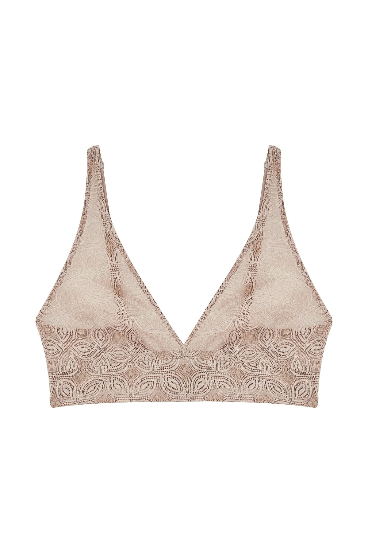 Mariposa Soft Plunge Bra | Blush