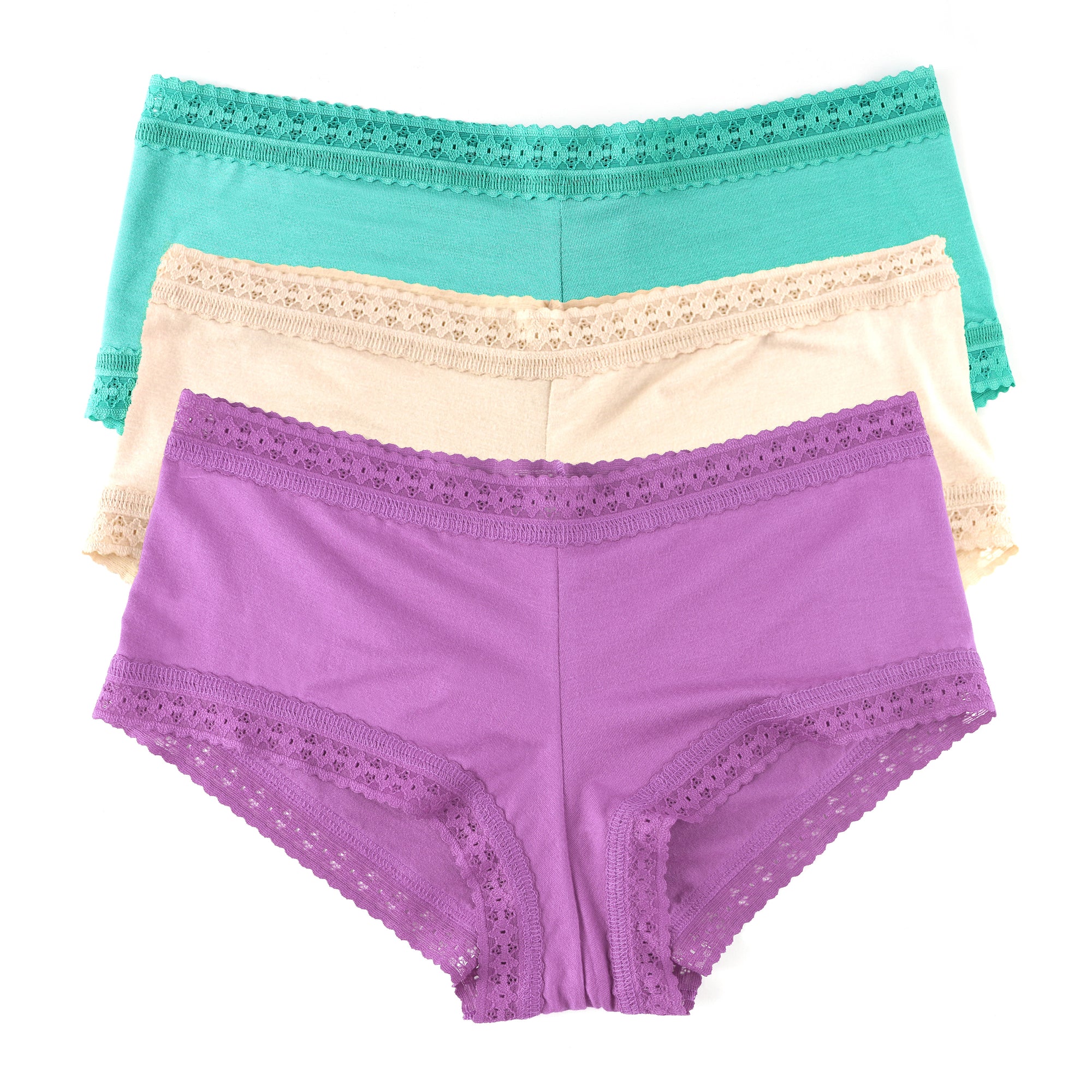 3-Pack Dreamease Modal Boyshort | Euphoric/ Chai/Berry Pie