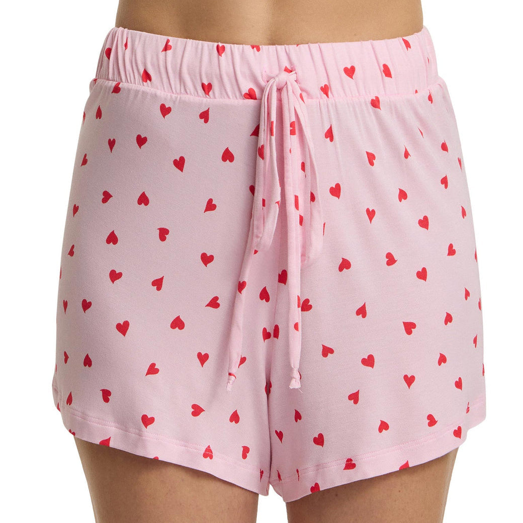 Unwind Drawstring Short | So In Love (Pink)