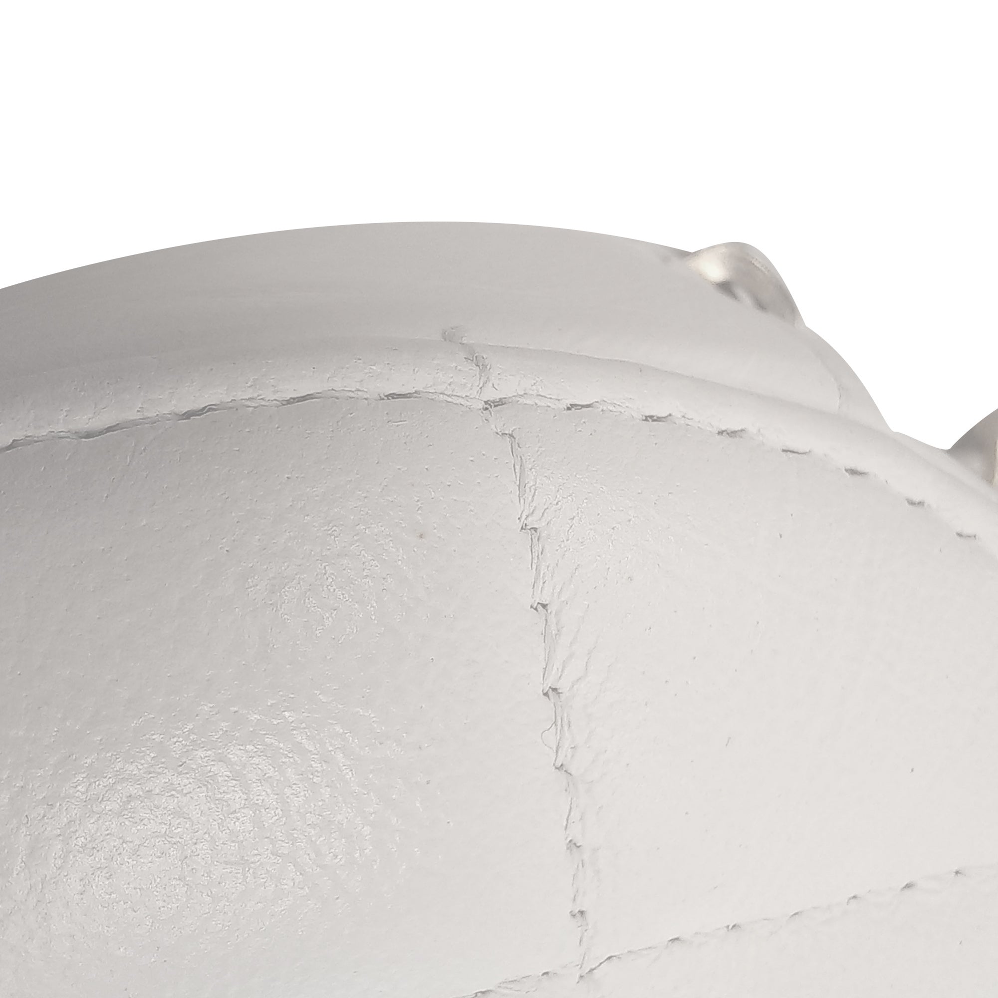 Chanel | Pre-Owned Quilted Lambskin Pearl Crush Round Clutch with Chain | White