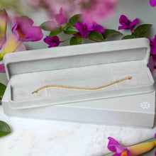 Womens | 18K Solid Yellow Gold | Dalton Tennis Bracelet | 2.3 CTW Diamonds