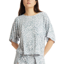 Unwind Modal Oversized Sleep Shirt | Snow Leopard