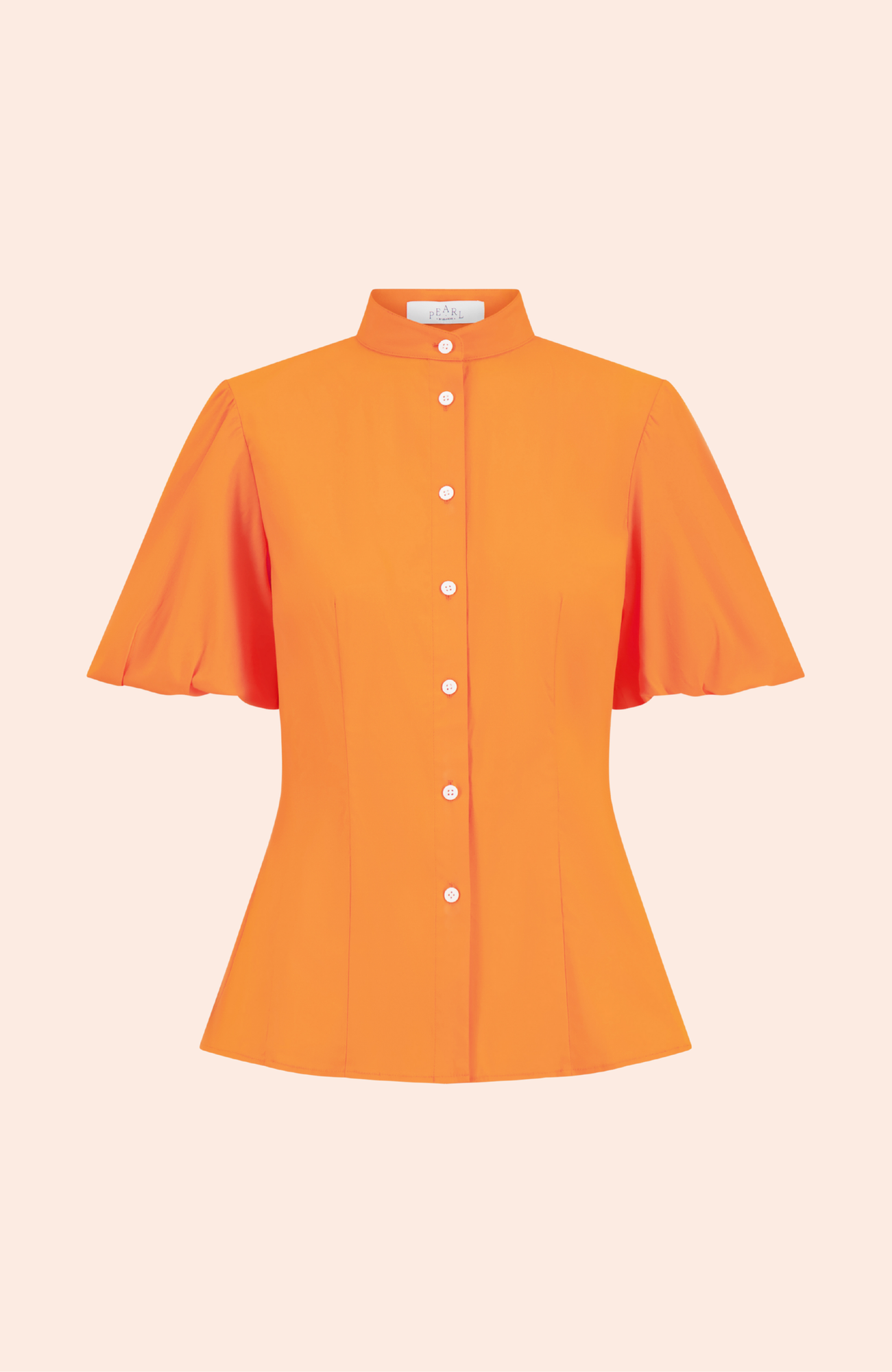 Cotton Poplin Full Sleeve Shirt | Marigold
