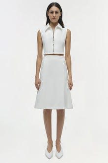 Womens | Foster Midi Skirt | Ivory