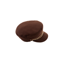 Marina Wool Cap | Chocolate