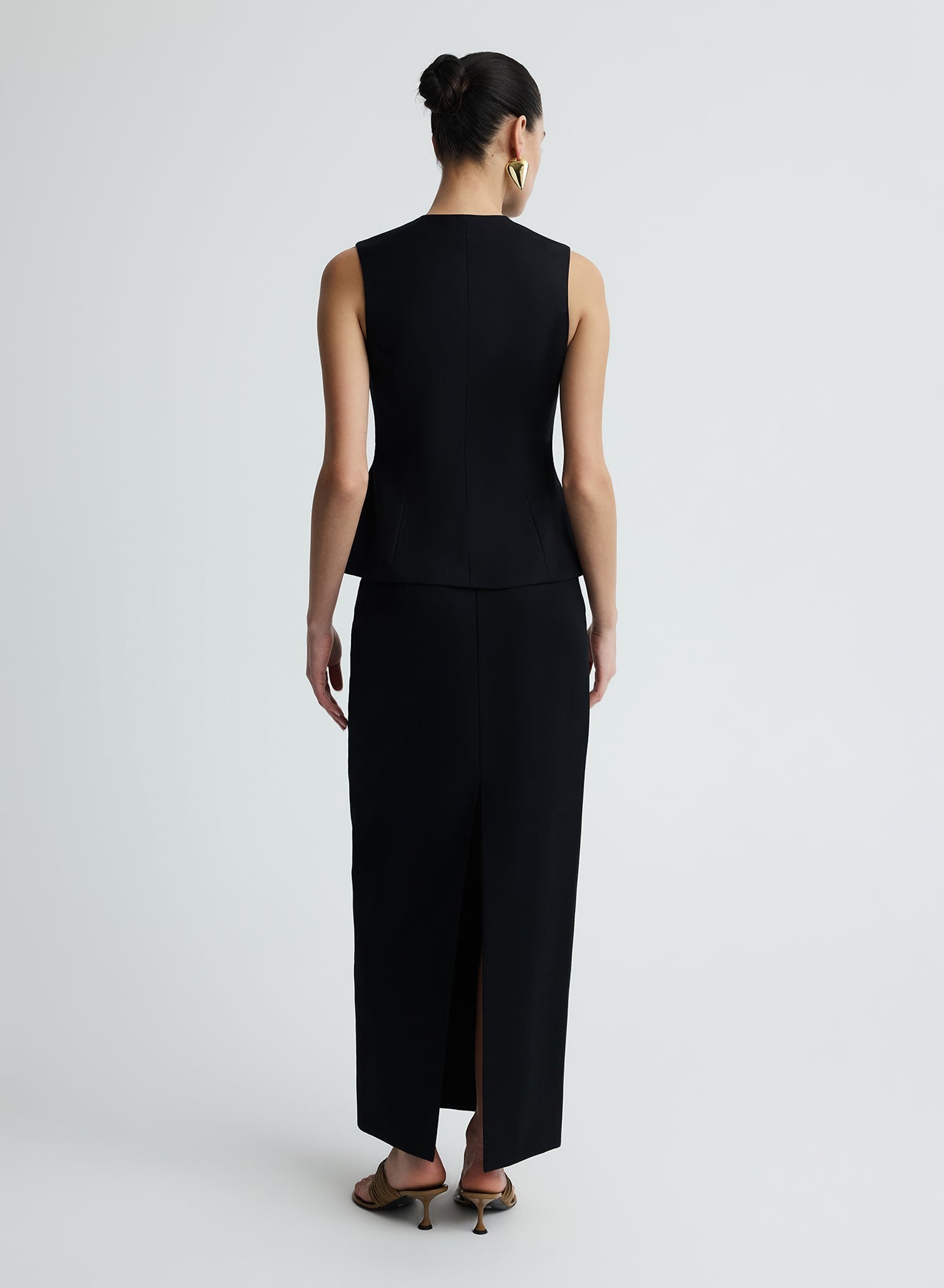 Kendall Top | Black Wool