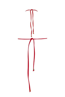 Gaia Bikini Top | Fire Red