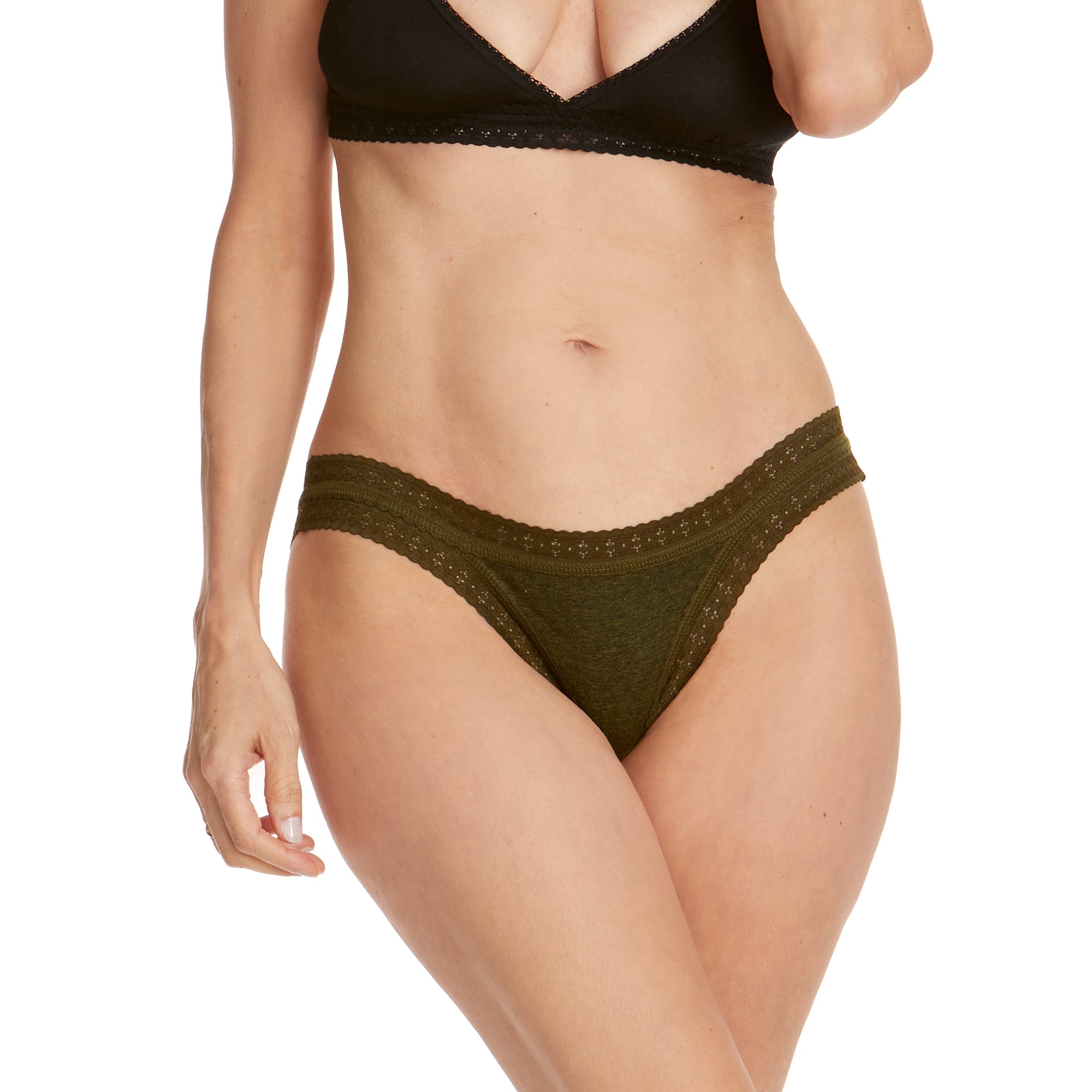 Dreamease Modal Brazilian Bikini | Rosemary Green